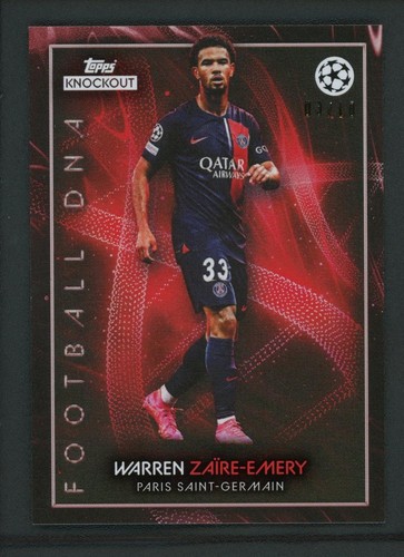 Warren Zaire-Emery 2024 Topps Knockout /10