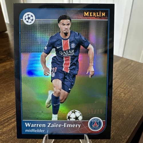 Warren Zaire Emery 2025 Topps Merlin Chrome /10