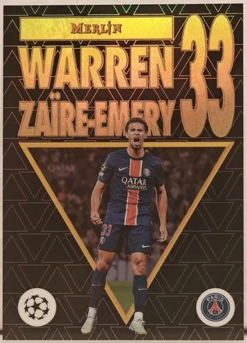 Warren Zaire-Emery 2024 Topps Merlin Chrome