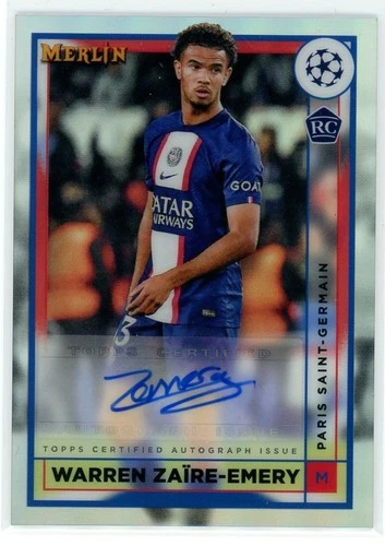 Warren Zaire-Emery 2022 Topps Merlin Chrome