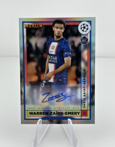 Warren Zaire-Emery 2022 Topps Merlin Chrome Chromatic