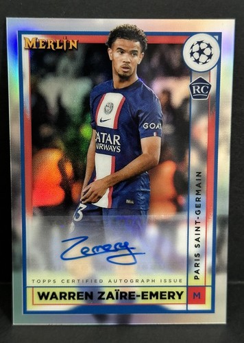 Warren Zaire-Emery 2022 Topps Merlin Chrome Refractor
