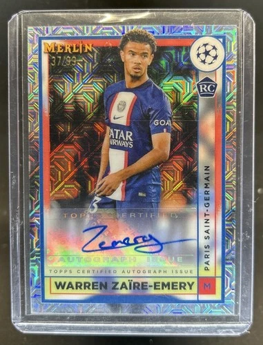 Warren Zaire-Emery 2022 Topps Merlin Chrome Refractor /99