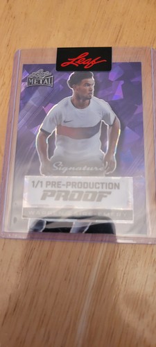 Warren Zaire-Emery 2024 Leaf Metal Purple Prizm 1/1