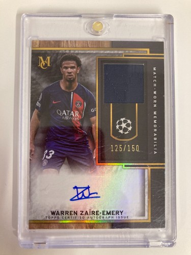Warren Zaire-Emery 2024 Topps Museum /150