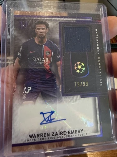 Warren Zaire-Emery 2023 Topps Museum Amethyst /99