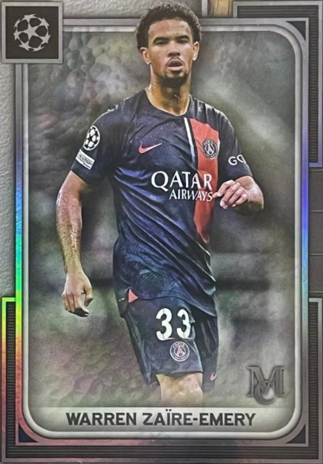 Warren Zaire-Emery 2023 Topps Museum Amethyst /99