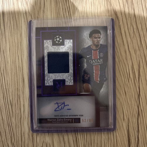 Warren Zaire-Emery 2025 Topps Museum Amethyst /99