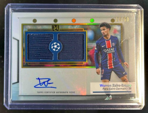 Warren Zaire-Emery 2024 Topps Museum Oro /50