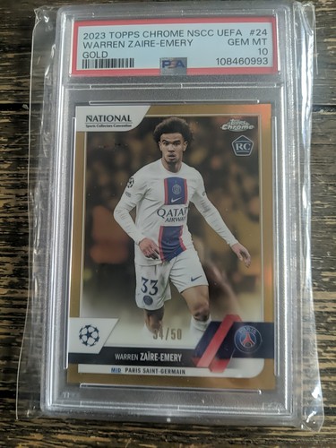 Warren Zaire Emery 2023 Topps NSCC UEFA