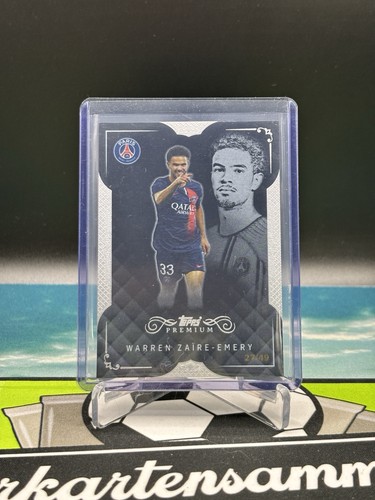 Warren Zaire-Emery 2024 Topps Paris St. Germain Premium