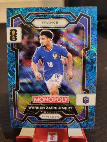 Warren Zaire-Emery 2026 Panini Prizm Blue Wave