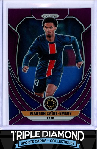 Warren Zaire-Emery 2025 Panini Prizm Club World Cup Viola Prizm /125