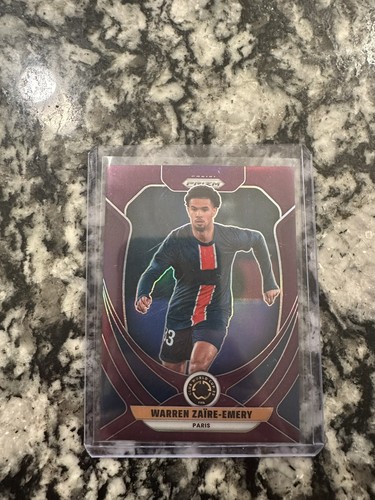 Warren Zaire-Emery 2025 Panini Prizm Copa Mundial de Clubes de la FIFA Purple Prizm /125