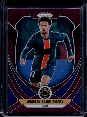 Warren Zaire-Emery 2025 Panini Prizm FIFA Club World Cup Viola /125