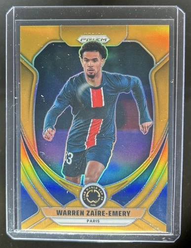 Warren Zaire-Emery 2025 Panini Prizm Gold /10