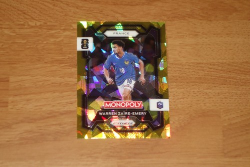 Warren Zaire-Emery 2026 Panini Prizm Gold Cracked Ice
