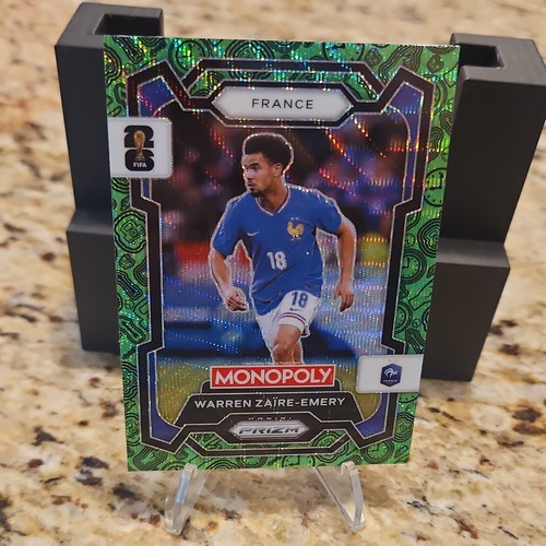 Warren Zaire-Emery 2026 Panini Prizm Green Wave