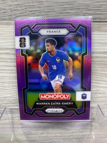 Warren Zaire-Emery 2026 Panini Prizm Purple Prizm /99