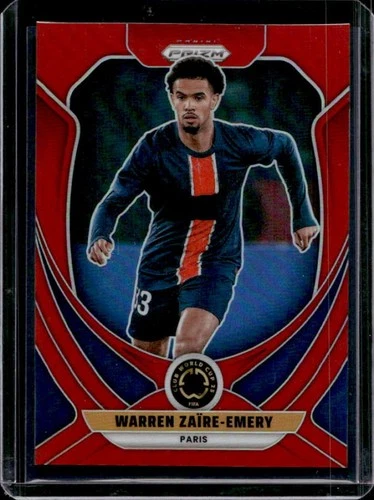 Warren Zaire-Emery 2025 Panini Prizm Red /199