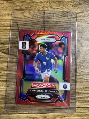 Warren Zaire-Emery 2026 Panini Prizm Red Prizm