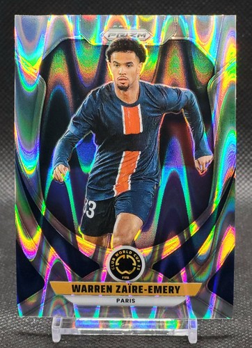 Warren Zaire-Emery 2025 Panini Prizm Seismic Prizm #127
