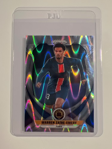 Warren Zaire-Emery 2025 Panini Prizm Seismic Prizms #127