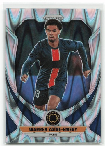 Warren Zaire-Emery 2025 Panini Prizm Sismic Prizm