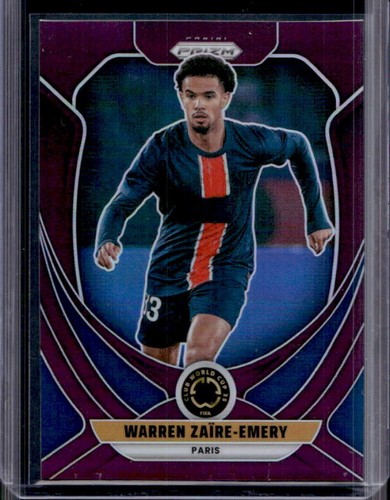Warren Zaire-Emery 2025 Panini Prizm Viola /125