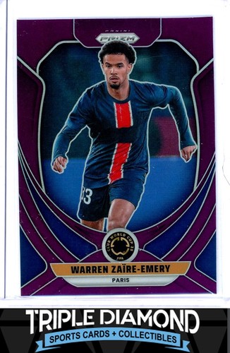 Warren Zaire-Emery 2025 Panini Prizm Viola Prizm /125