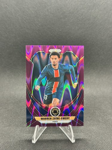 Warren Zaire-Emery 2025 Panini Prizm Viola Sismico /99