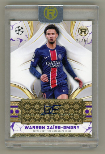 Warren Zaire-Emery 2024 Topps Reverence Purple /50