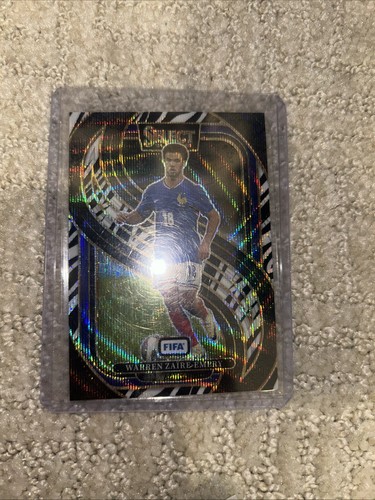 Warren Zaire-Emery 2024 Panini Select Zebra Prizm