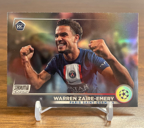 Warren Zaire-Emery 2022 Topps Stadium Club Chrome Refractor