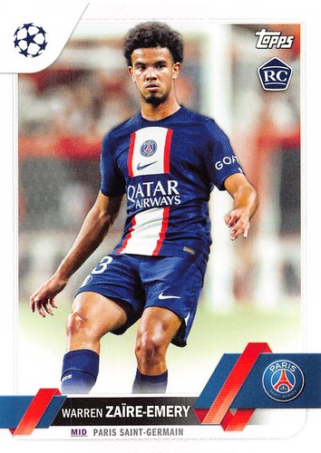 Warren Zaire-Emery 2022 Topps UCC