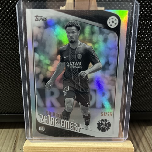 Warren Zaire-Emery 2025 Topps UCC Flagship Silver /75
