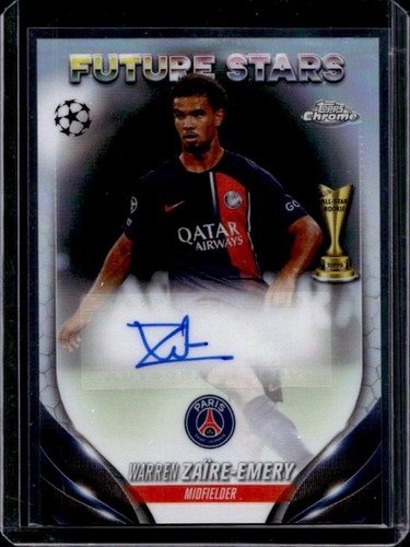 Warren Zaire-Emery 2023 Topps UEFA