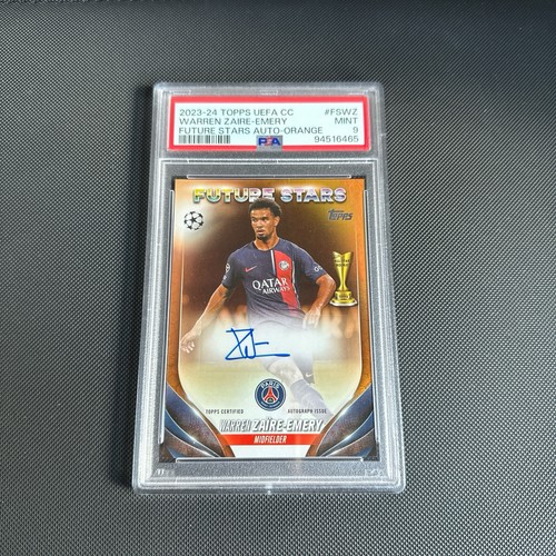 Warren Zaire-Emery 2023 Topps UEFA Champions Collection Orange /25