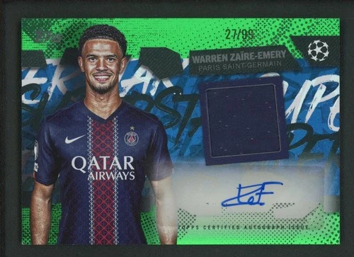 Warren Zaire Emery 2026 Topps UEFA Champions League /99