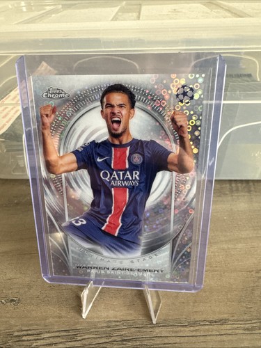 Warren Zaire-Emery 2024 Topps UEFA Club Competitions