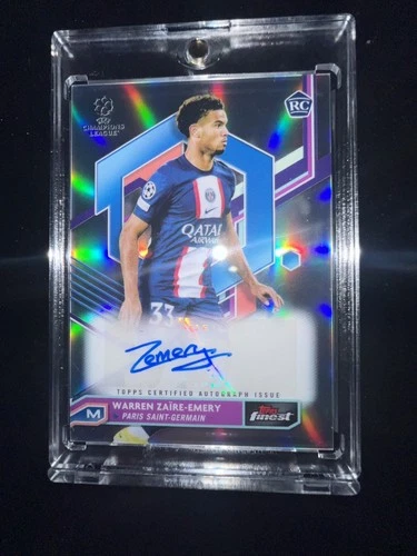 Warren Zaire-Emery 2023 Topps UEFA Finest
