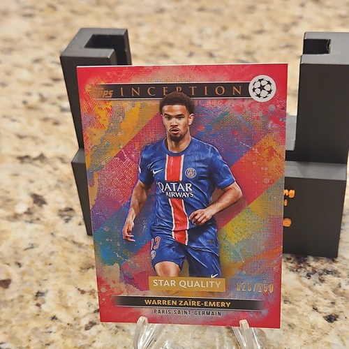 Warren Zaire-Emery 2021 Topps UEFA Inception Pink /150