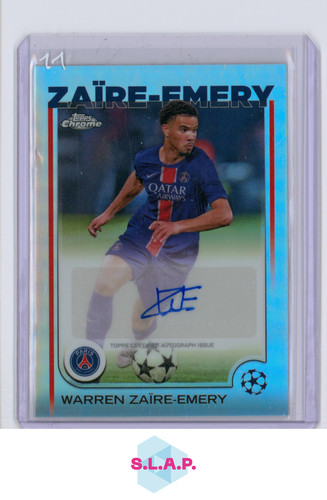 Warren Zaïre-Emery 2025 Topps Chrome