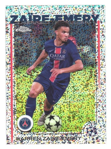 Warren Zaïre-Emery 2024 Topps Chrome Speckle