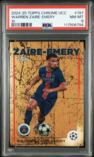 Warren Zaïre-Emery 2024 Topps Cromo UEFA 11/11