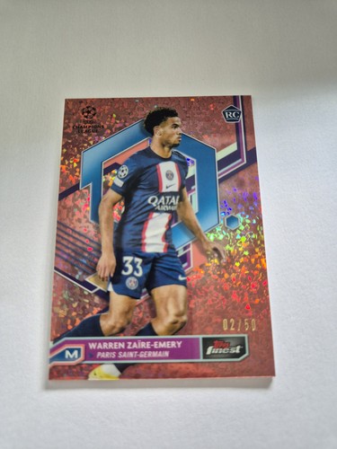 Warren Zaïre-Emery 2022 Topps Finest /50