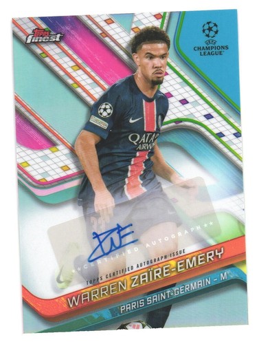 Warren Zaïre-Emery 2024 Topps Finest