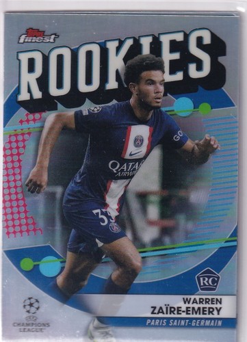 Warren Zaïre-Emery 2022 Topps Finest Champions League Silver
