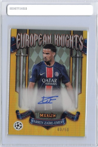 Warren Zaïre-Emery 2025 Topps Merlin Chrome /50