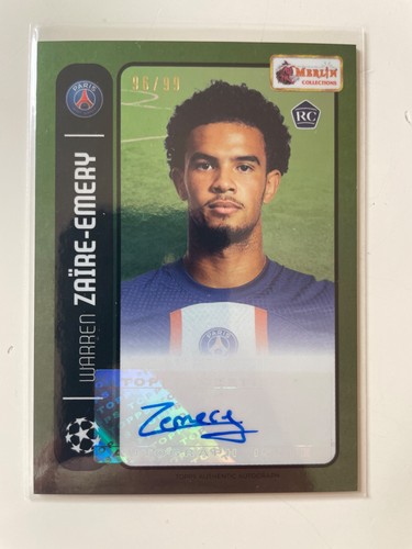 Warren Zaïre-Emery 2024 Topps Merlin Heritage Green 96/99